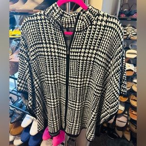 Jones New York Zipped Poncho